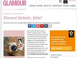 Glamour Gewinnspiel