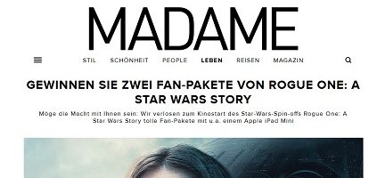 Madame Gewinnspiel