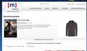Mathäser Gewinnspiel