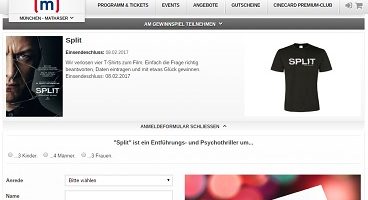 Mathäser Gewinnspiel