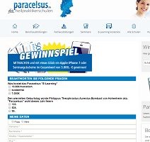 Paracelsus Gutschein Gewinnspiel, Paracelsus Gewinnspiel