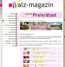 Pflaz-Magazin Gewinnspiel