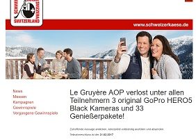Switzerland Cheese Gewinnspiel