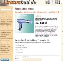 Traumbad Gewinnspiel