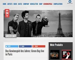 Warner Music Gewinnspiel
