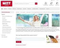 Witt Weiden Gewinnspiel