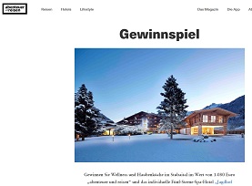 abenteuer und reisen Gewinnspiel