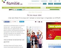 familie.de Gewinnspiel