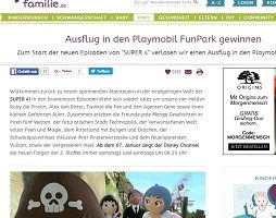 familie.de Gewinnspiel