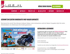 kribbelbunt Gewinnspiel