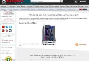Alternate Gewinnspiel