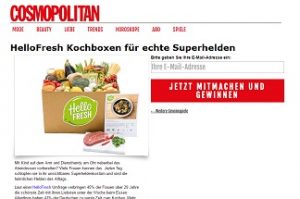 Cosmopolitan Gewinnspiel