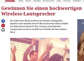 Freundin Gewinnspiel