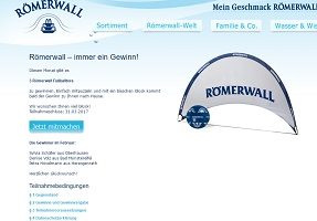 Römerwall Gewinnspiel