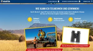 Varta Gewinnspiel