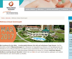 Wellnessfinder Gewinnspiel