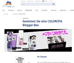 dm Gewinnspiel