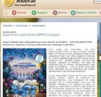 kinder.de Gewinnspiel