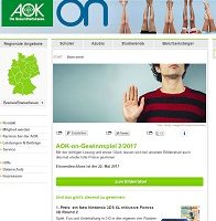 AOK Gewinnspiel