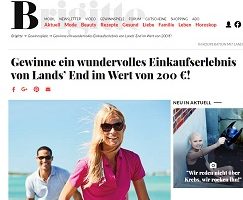Brigitte Gewinnspiel