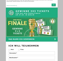 DFB Gewinnspiel