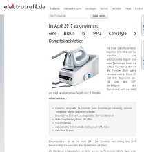 Elektrotreff Gewinnspiel