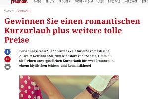 Freundin Gewinnspiel