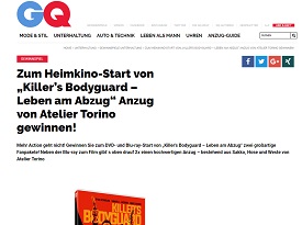 Atelier Torino Gewinnspiel, GQ Gewinnspiel