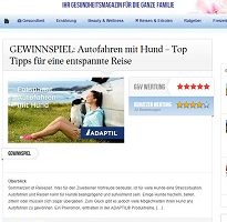 Gesund und Vital Gewinnspiel
