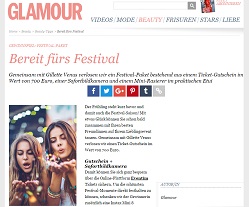 Glamour Gewinnspiel