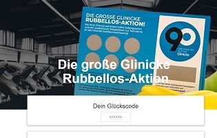 www.glinicke.de/gewinnspiel/, Glinicke Code eingeben, Gewinnspiel, Glinicke Gewinnspiel