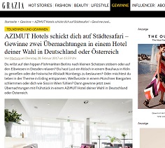 Grazia Gewinnspiel