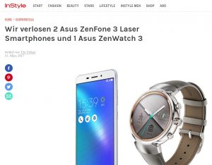 InStyle Gewinnspiel