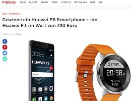 InStyle Gewinnspiel