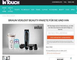 InTouch Gewinnspiel