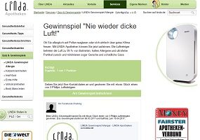 Linda Apotheken Gewinnspiel