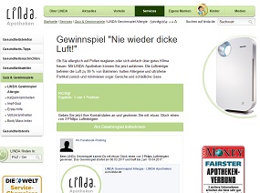 Linda Apotheken Gewinnspiel