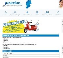 E-Roller Gewinnspiel, Paracelsus Gewinnspiel
