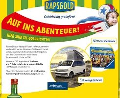 Rapsgold Gewinnspiel