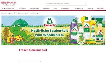 Rossmann Gewinnspiel
