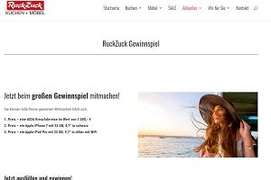 RuckZuck Gewinnspiel