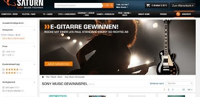 Saturn Gewinnspiel