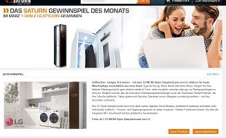 Saturn Gewinnspiel