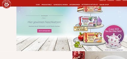 Teekanne Gewinnspiel