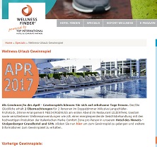 Wellnessfinder Gewinnspiel