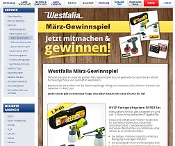 Westfalia Gewinnspiel