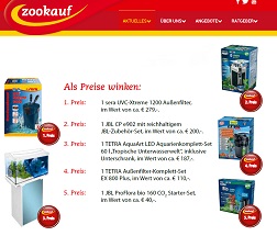 Aquarium Zubehör Gewinnspiel