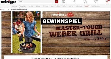 Zurbrüggen Gewinnspiel