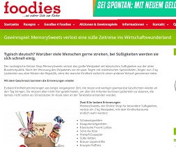 foodies Gewinnspiel