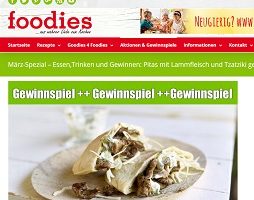 foodies Gewinnspiel